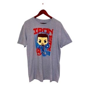 Avengers Iron Man POP Short Sleeve Tee